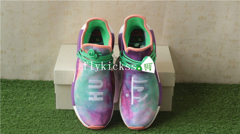 Pharrell Williams x NMD Human Race Holi Festival Chalk Coral